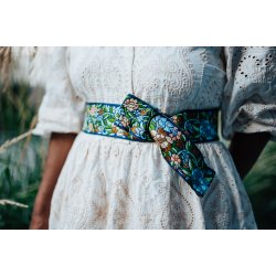 Sort metallring 7,5cm 