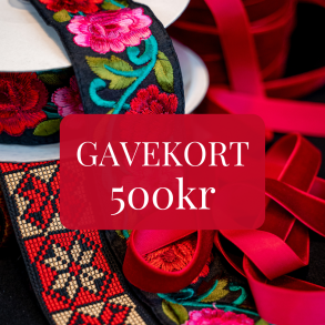  Gavekort 500kr 