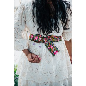 Sort metallring 7,5cm 