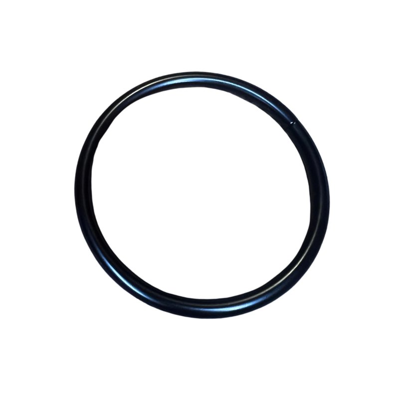 Sort metallring 7,5cm 