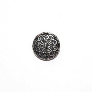 Saga Knapp  oksidert 21mm