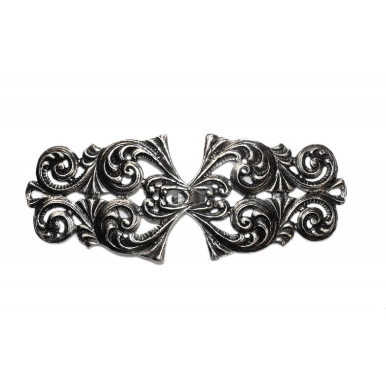 Tele hekte oksidert 125mm 